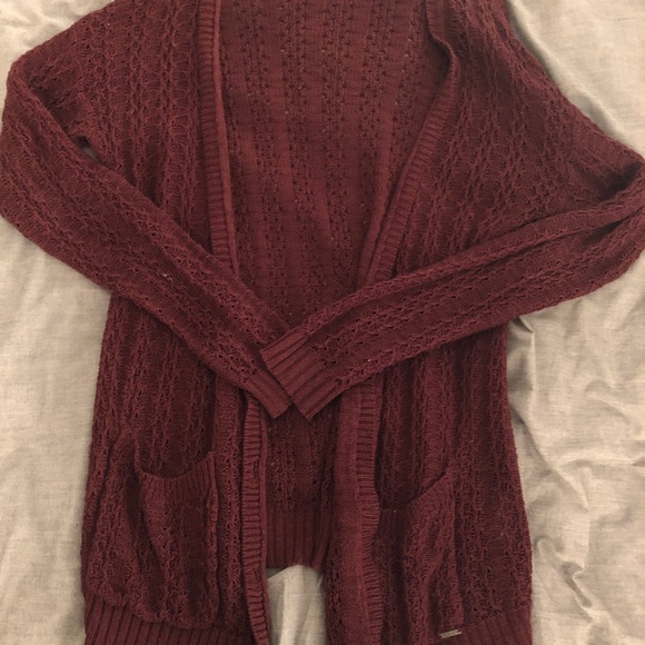 Long loose knit cardigan with buttons and pockets - Picture 1 of 1